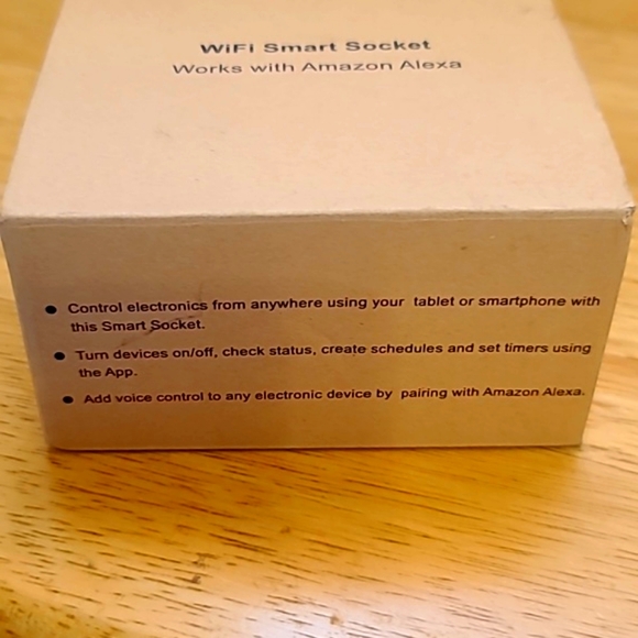 Wifi Smart Socket (Alexa compatible) - Picture 4 of 7